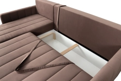 Угловой диван-кровать "Ларио" СТАНДАРТ независимый пружинный блок(универсальный угол)