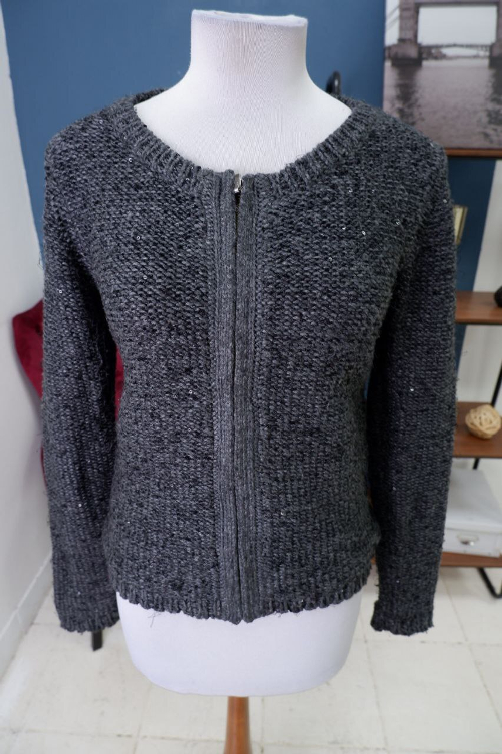 Кардиган Promod на молнии 46 размер