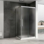 Душевой уголок ABBER Schwarzer Diamant AG02128MH 120x80 стекло матовое/профиль хром