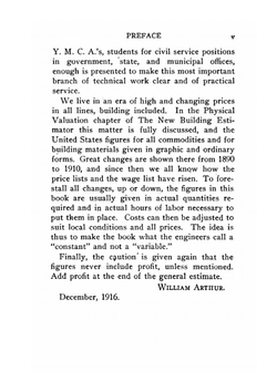 Estimating Building Costs | William Arthur