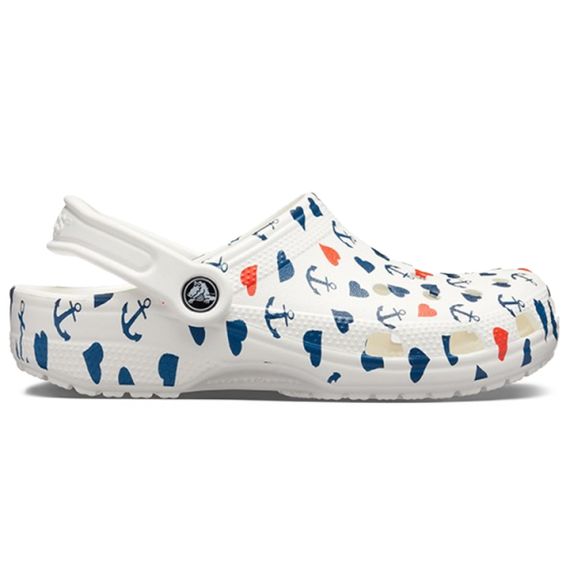 Crocs Classic Clog 'White Blue'