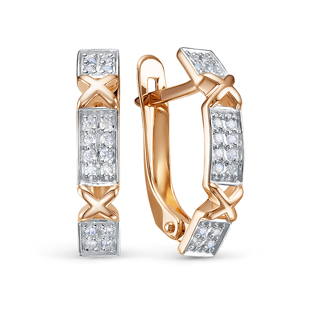 Серьги из золота 585 пробы