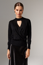 23171 Джемпер женский (черный)