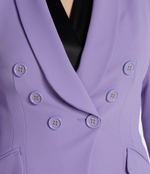 Жакет Elisabetta Franchi - фиолетовый(GI07241E2)