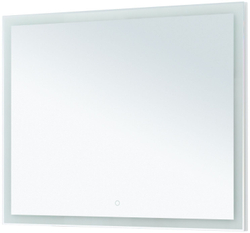 Зеркало Aquanet Гласс 120 белый LED