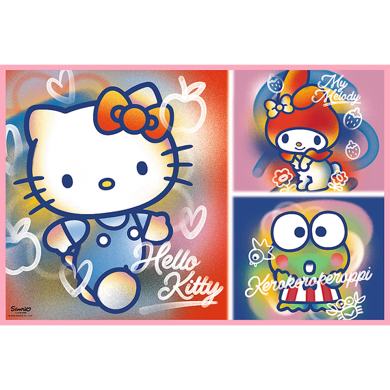 Puzzles - &quot;2x200&quot; - Hello Kitty and friends / Hello Kitty