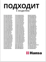 решетка для духового шкафа 8052541 Hansa