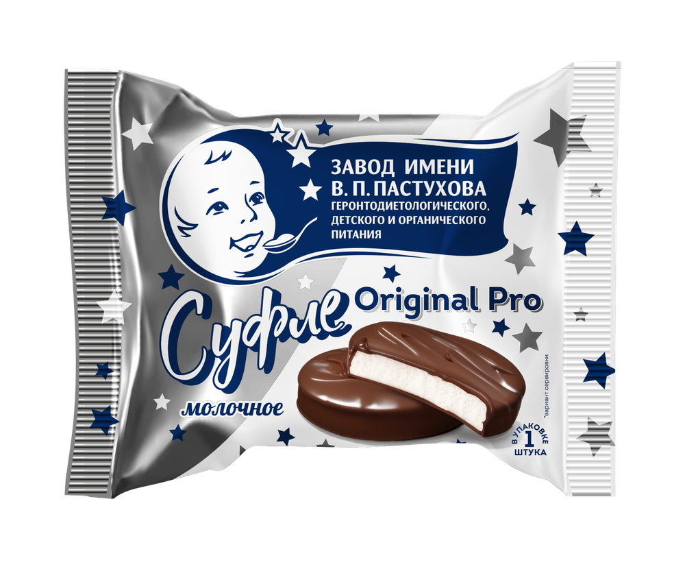 Суфле молочное с ванилью в бельгийском шоколаде "Original Pro" 30г