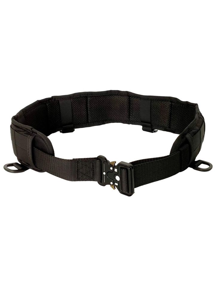 Пояс тактический системой МОЛЛЕ застежка Кобра (черный)