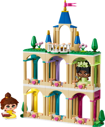 Конструктор Лего Дисней Белль и Тиана с замком | LEGO Disney Mini Belle & Tiana 43291 — 358 деталей (5+)