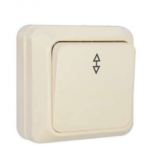 Выключатель проходной 1-кл ОП Олимп беж