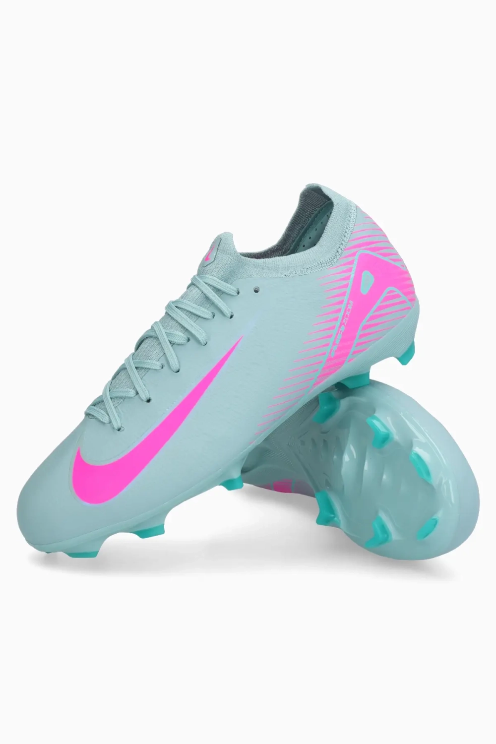 Бутсы Nike Zoom Mercurial Vapor 16 Pro FG Junior - голубой