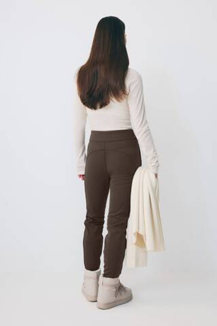 H&M Лыжные штаны Furry, коричневый