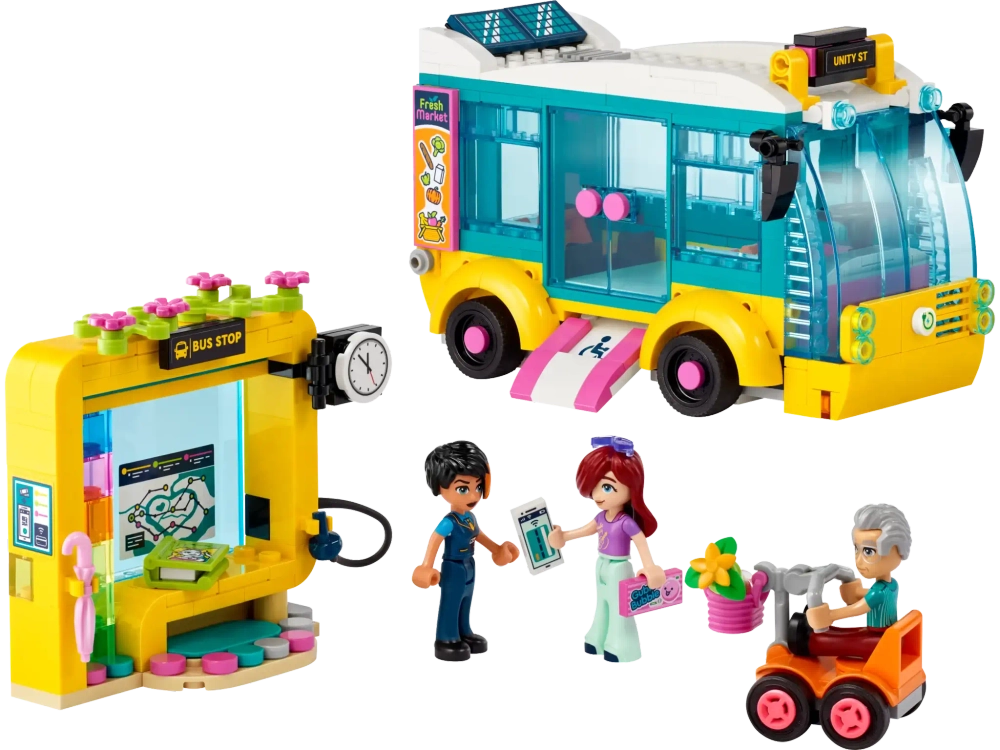 Конструктор LEGO Friends 41759 Городской автобус Хартлейк-Сити