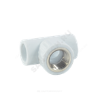 Тройник PP-R комбинированный белый Дн 20х3/4" ВР VALFEX 10127120