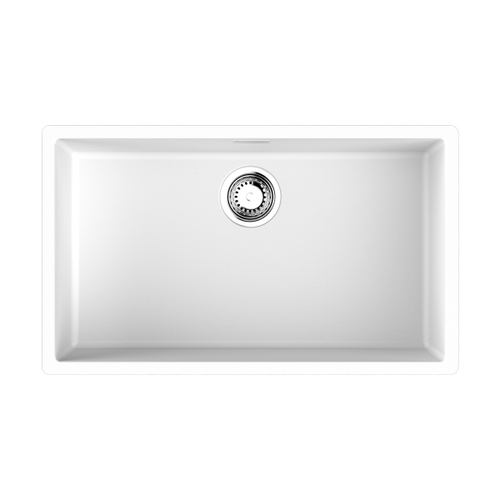 кухонная мойка Omoikiri Yamakawa 75T-Integra-WH Tetogranit/белый