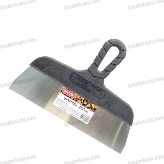 Шпатель с пластиковой ручкой, 250 мм