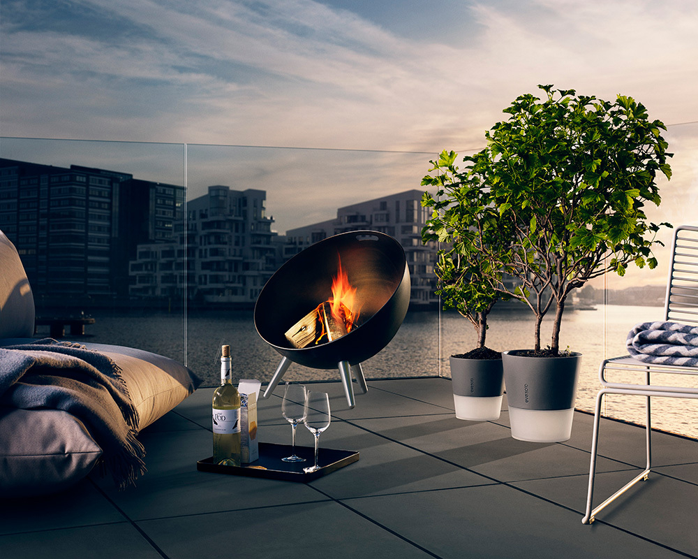 Очаг fire globe, D64 см