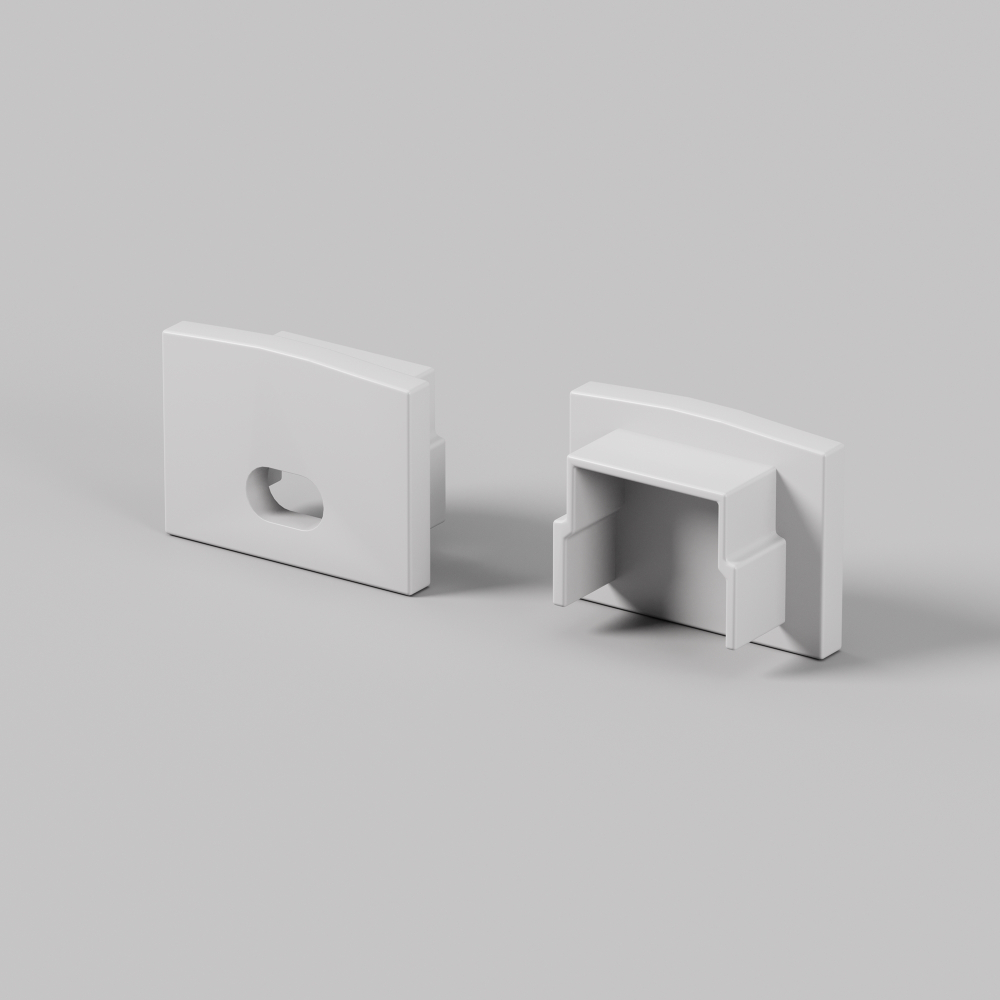 Комплект заглушек Maytoni (для профиля ALM-3611-S-2M) 2 шт.