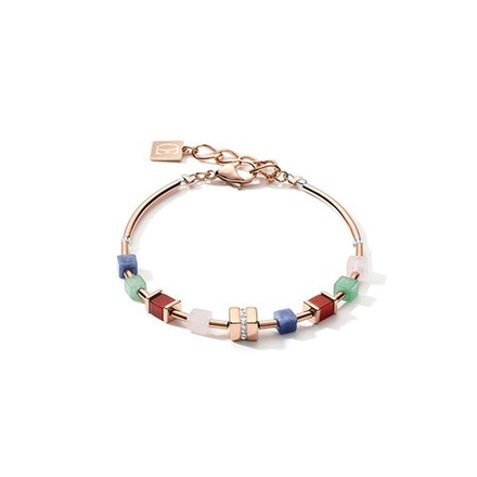Браслет Rose Gold Multicolor Coeur de Lion 5058/30-1561