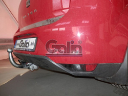 Фаркоп оцинкованный Galia S074A для SEAT Altea 2004-2015, SEAT Leon 2005-2013(паспорт и сертификат в комплекте)(без электрики)