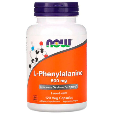 NOW L-Phenylalanine 500 мг. (120 капс.) [M]