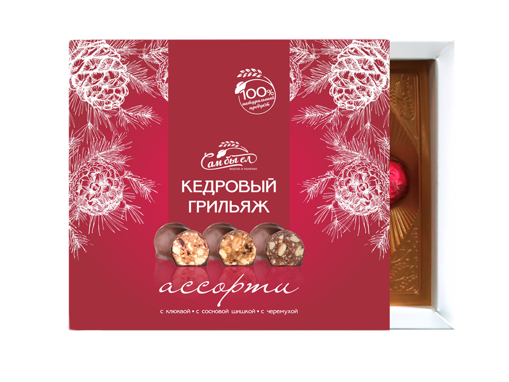 кедровый грильяж ассорти