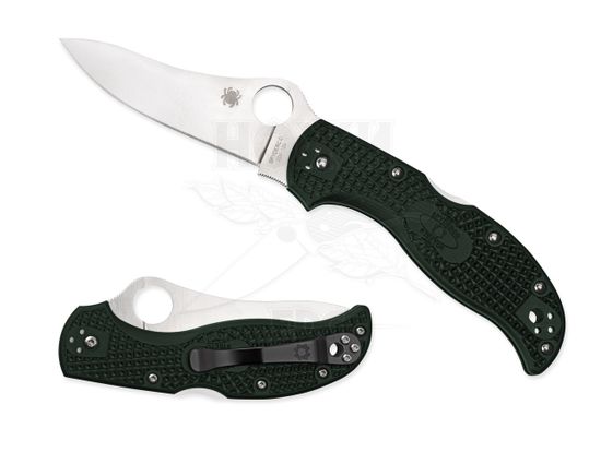 Складной нож Spyderco Stretch 2 90PGRE2 c клинком из стали ZDP-189, рукоять FRN