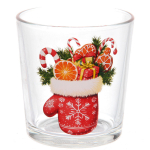 Стакан 250мл «Зимняя фантазия» 6 видов