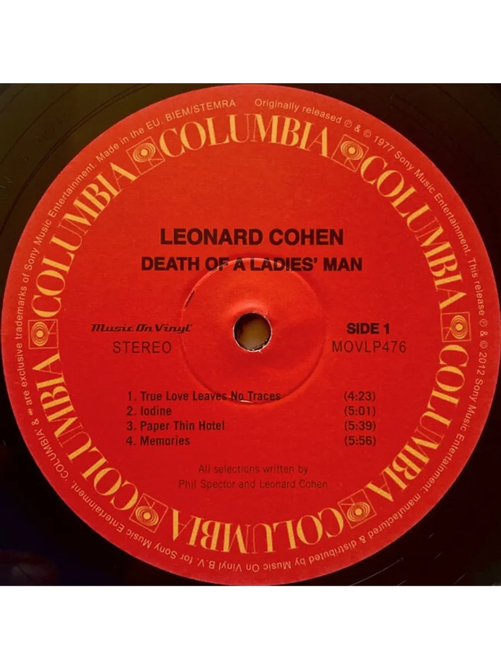 Leonard Cohen — Death Of A Ladies' Man