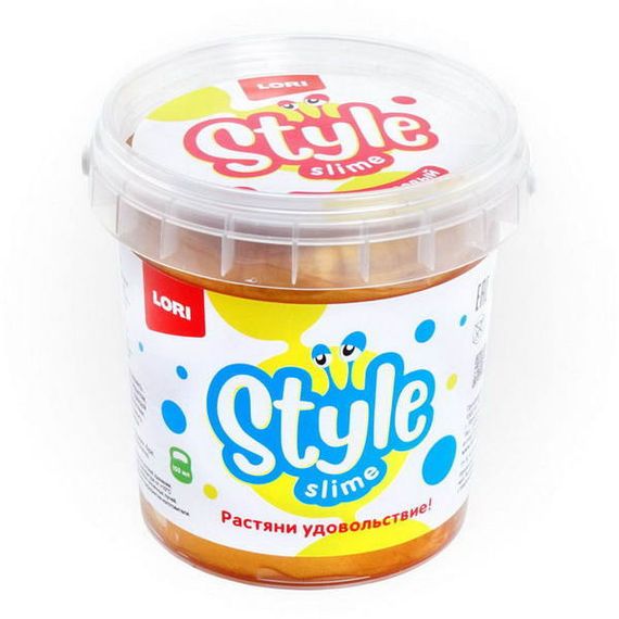 Slaym Lori Style Slime 150ml qızılı banan qoxusu ilə