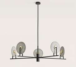 Люстра Erto 5L c керамическими дисками 1097/20