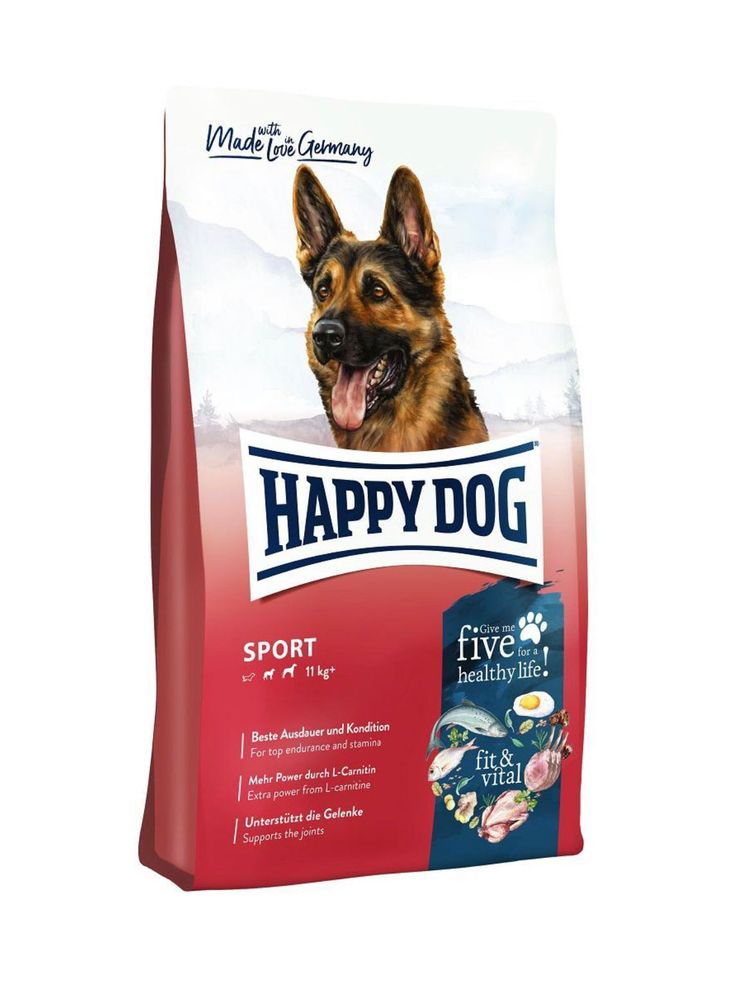 Сухой корм Happy Dog Sport Adult Fit &amp; Vital для взрослых собак всех пород 14 кг