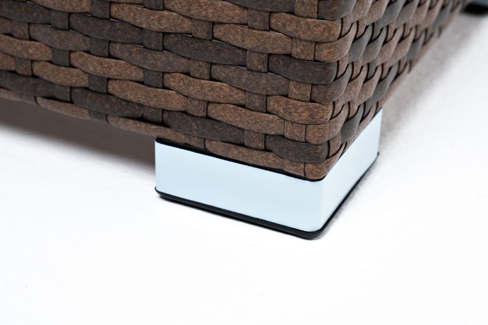 Капучино, кашпо для цветов плетеное