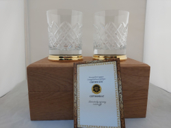 Набор бокалов для виски "Орнамент" (Златоуст)