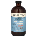 Dr. Mercola, органический яблочный кетоуксус, острый, 473 мл (16 унций)