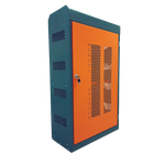 Навесной шкаф c розетками для зарядки 30 планшетов