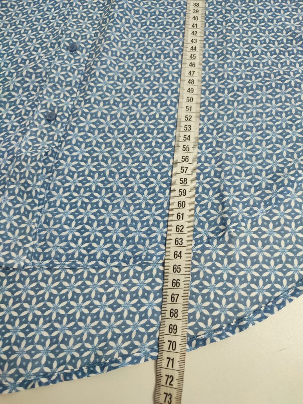 Блузка H&M с принтом 42 размер