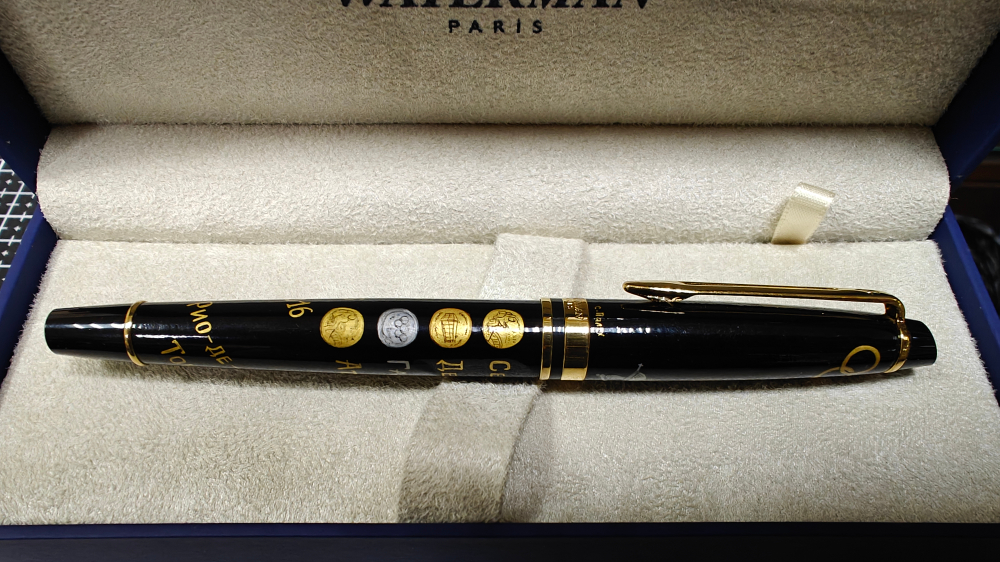 Ручка Parker и Waterman с индивидуальной росписью на заказ