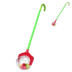 Каталка на палочке "Шарик" (розовая)