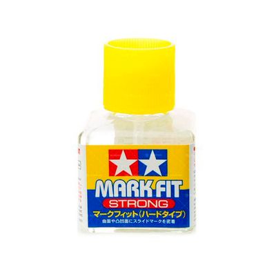 Tamiya Mark Fit Strong, Жидкость для нанесения декалей улучшенного действия, 40 мл.