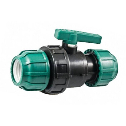 Кран шаровый ПНД Poelsan Ø 40*40 (4/36 шт)