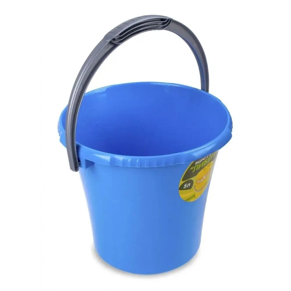 Ведро Либерти 5л голубое С602ГОЛ