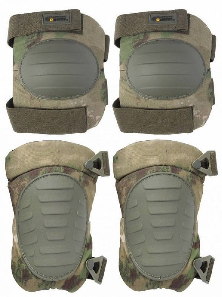 Наколенники и налокотники Tactical Gongtex Мох