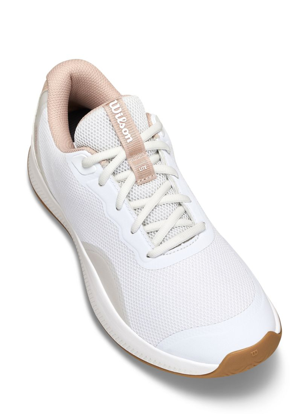 Женские теннисные кроссовки Wilson Intrigue Lite - white/cameo rose/gum