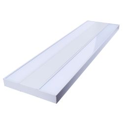 ULO-K16B 2x22W-4000K-L100 5W-3000K IP44 LIGHT GREY Светильник линейный светодиодный подвесной с фоновой подсветкой. Белый свет 4000К. Алюминий. Цвет светло-серый. TM Uniel