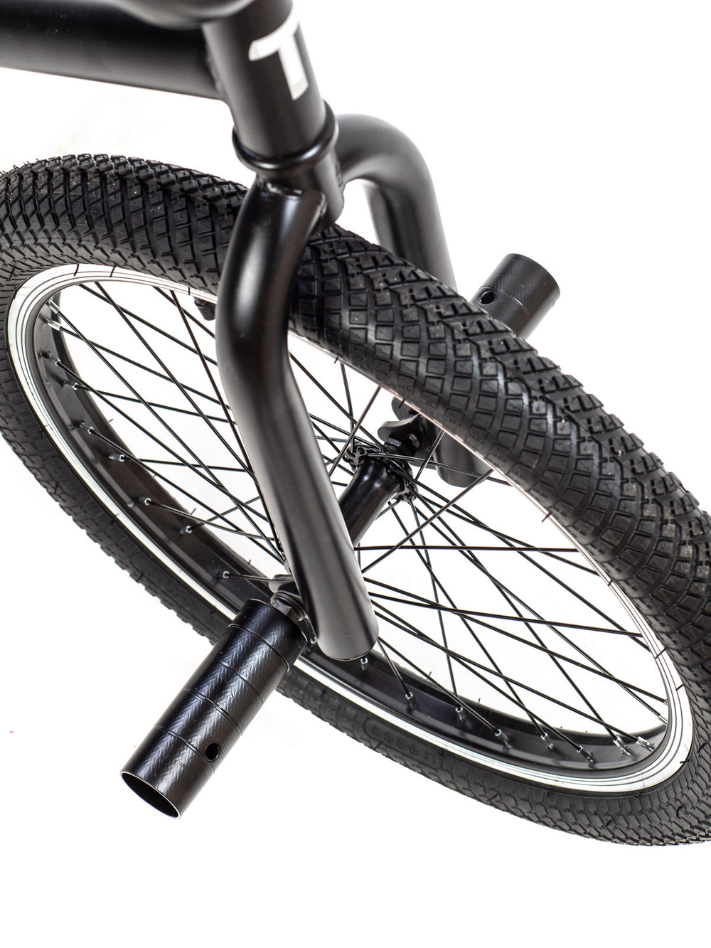 Велосипед BMX Tech Team Step One черный 18,7"х20" 2024