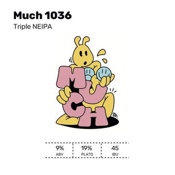 Банка 0.45 Much 1036 // White Stone (Мск)