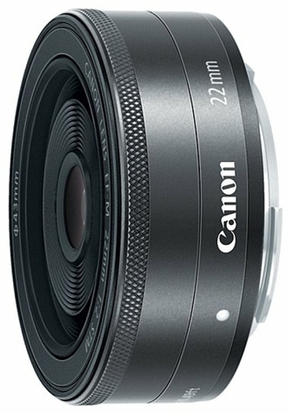 Canon EF-M 22mm f/2 STM, черный