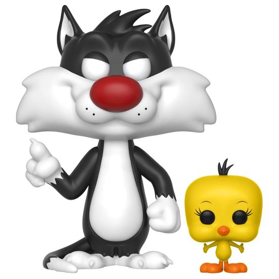 Фигурка Funko POP! Animation Looney Tunes Sylvester & Tweety (309) 21975 / Фигурка Фанко ПОП! по мотивам анимационного сериала "Looney Tunes", Сильвестр и Твити